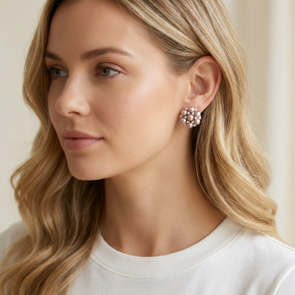 Peach Blossom Muse - Earring