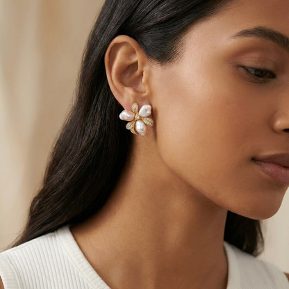 Peach Blossom Muse - Earring