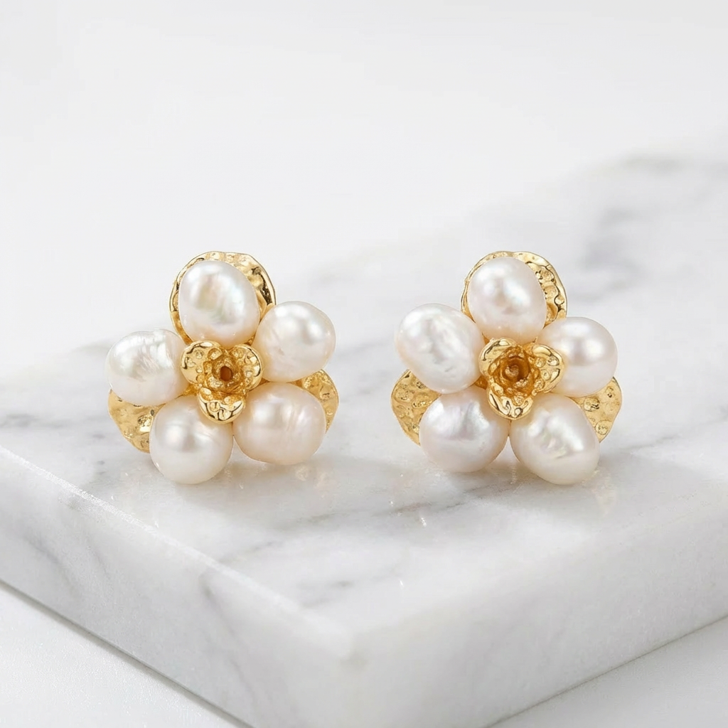 Peach Blossom Muse - Earring