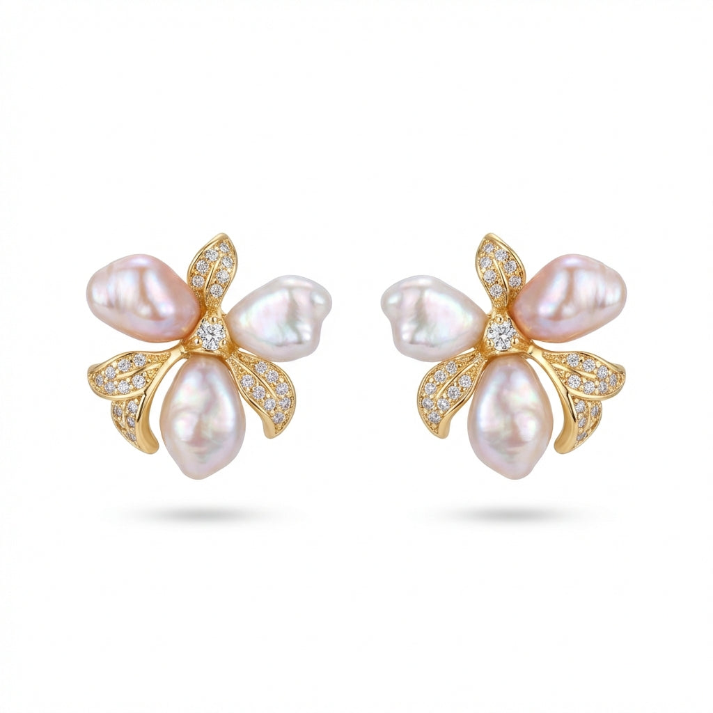 Peach Blossom Muse - Earring