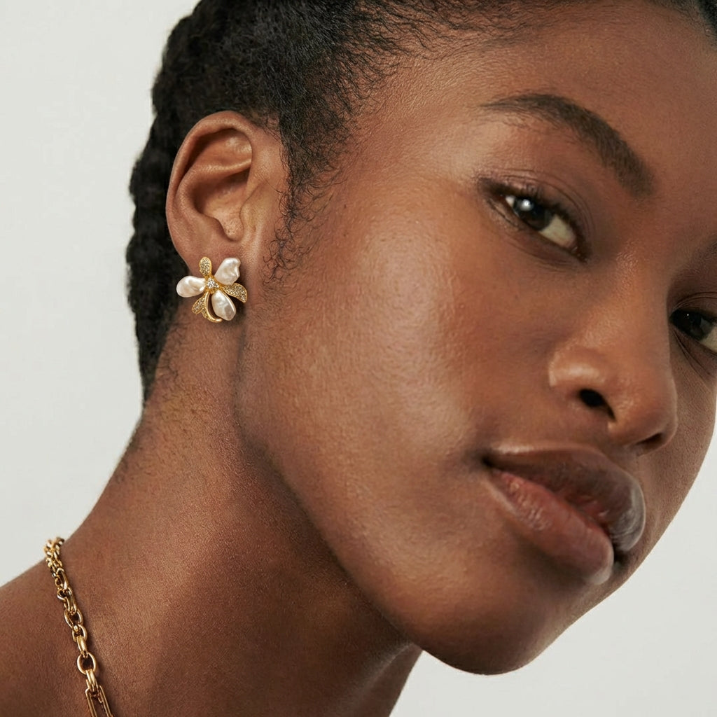 Peach Blossom Muse - Earring