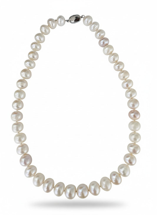 2-3 mm White Freshwater Pearl Necklace