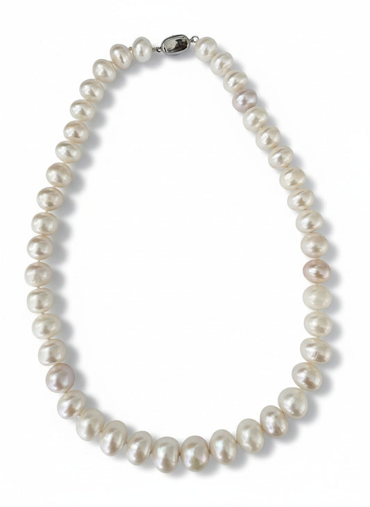 2-3 mm White Freshwater Pearl Necklace